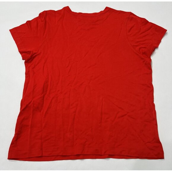 KHAITE The Samson T-Shirt in Fire Red - Picture 4 of 5